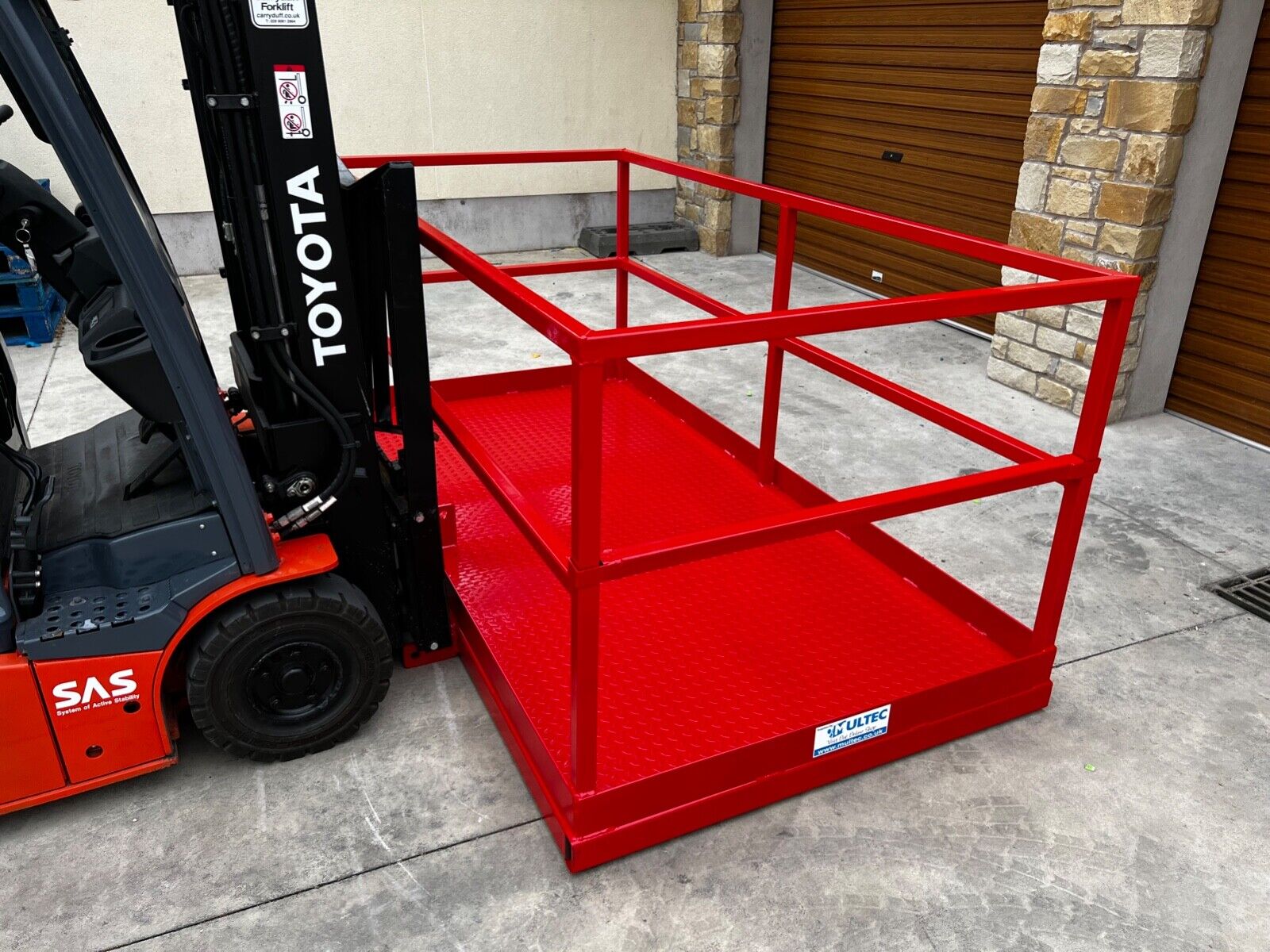 8Ft x 4Ft Forklift Manlift Basket Multec Ltd