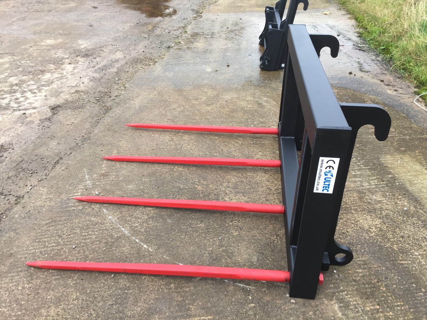 Heavy Duty Bale Spike (C/w Telescopic Handler or Front Loader Brackets