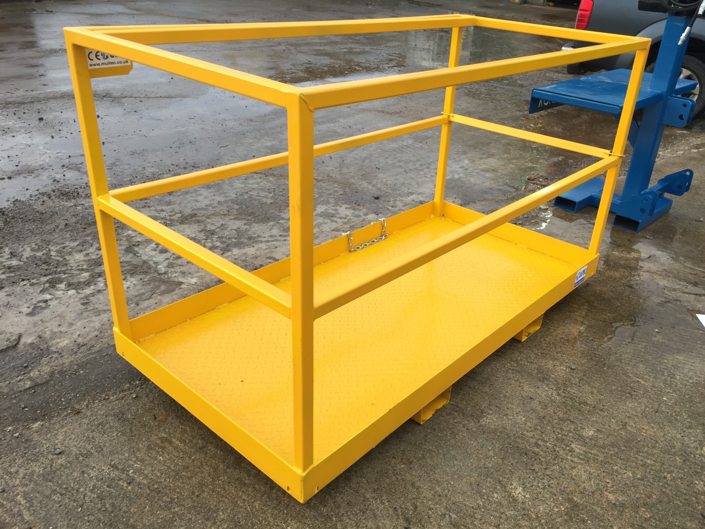 2.0m x 1.0m Forklift ManLift Basket Multec Ltd