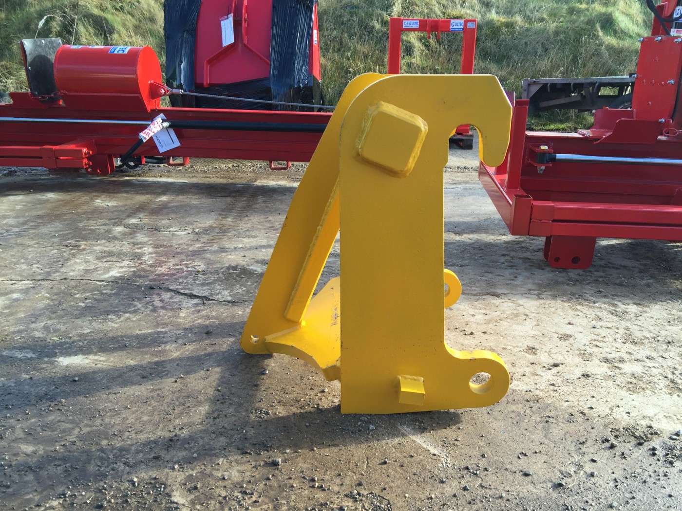 Telescopic Handler Lifting Hook Attachment Multec Ltd