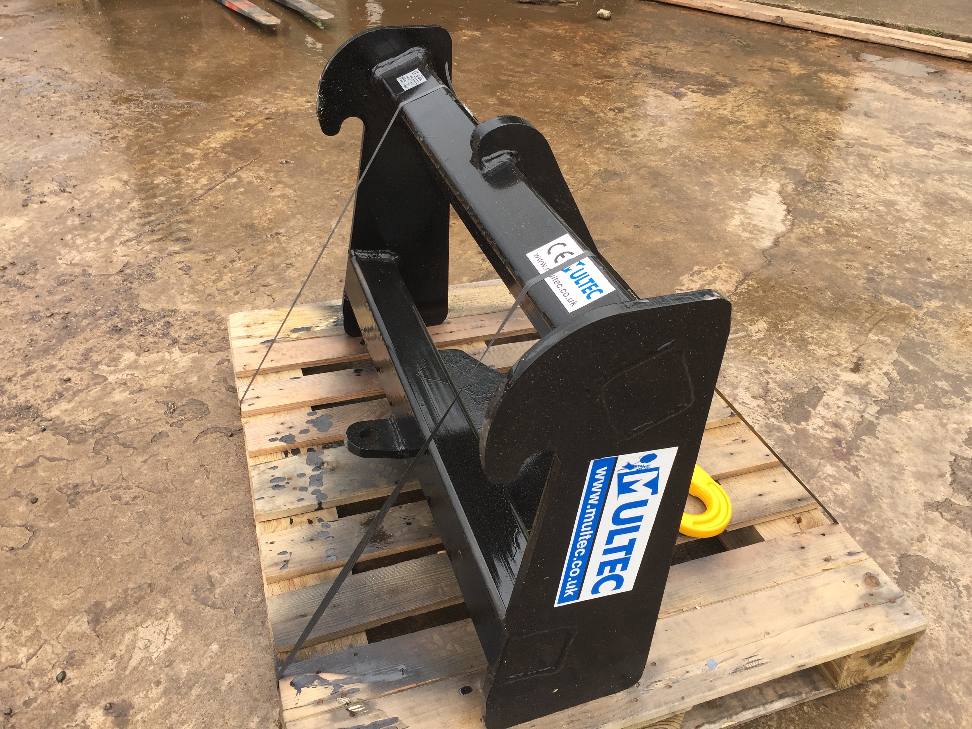 Telescopic Handler Lifting Hook Attachment Multec Ltd
