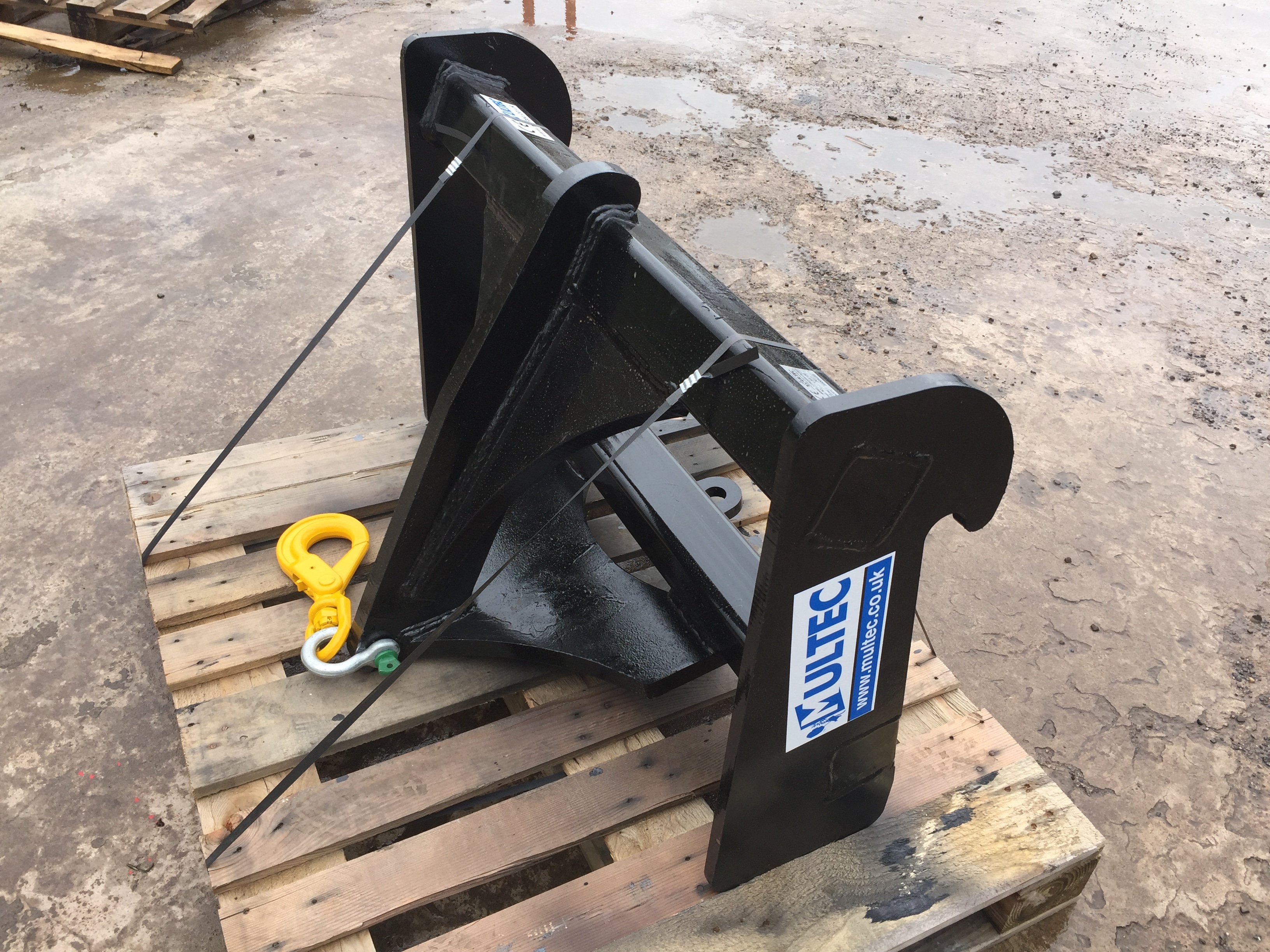 Telescopic Handler Lifting Hook Attachment Multec Ltd