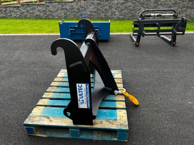 Telescopic Handler Lifting Hook Attachment Multec Ltd