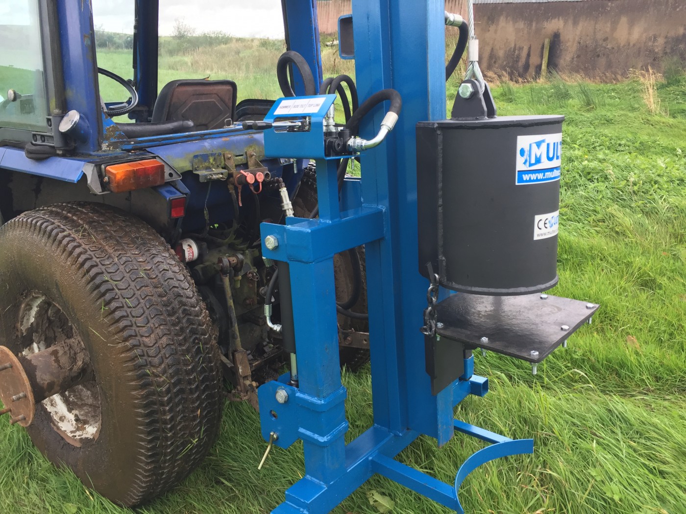 COMPACT Multec PD23 Post Driver (Tractor 3PL Post Knocker Banger