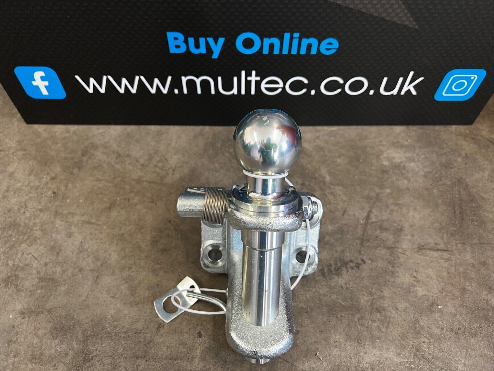 Bradley Ball & Pin Tow Hitch (EU Approved 5000kg SWL) Multec Ltd