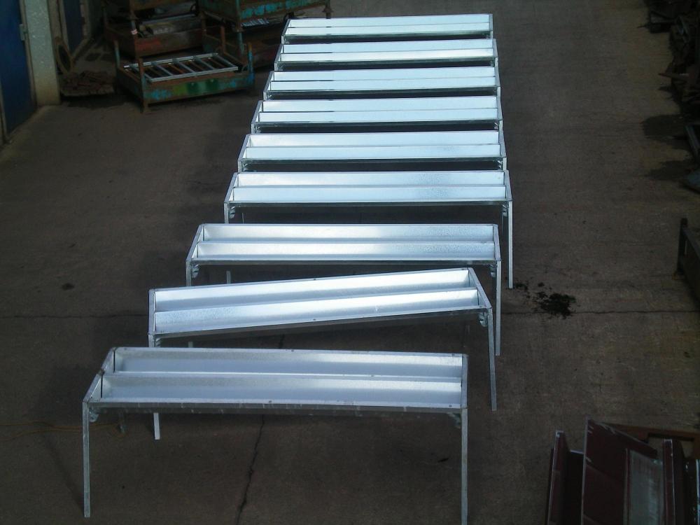 Galvanised Cattle Feeding Troughs (Double Troughs) Multec Ltd
