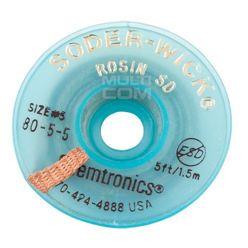 Desoldering Tape 8055 Chemtronics SolderWick 3.7mm / 1.5m