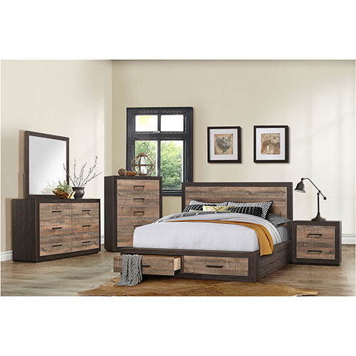 BEDROOM SET, QUEEN Multi Discount