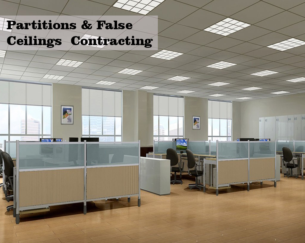 Partitions & False Ceilings Contracting Multi Coat