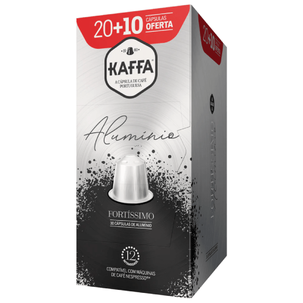 MultiCoffee » Kapseln Aluminium Nespresso® Kaffa® Fortíssimo XL 30