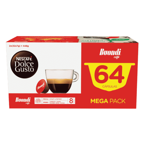 Multicoffee Capsules Nescafé® Dolce Gusto® Sical Mega Pack 64 units