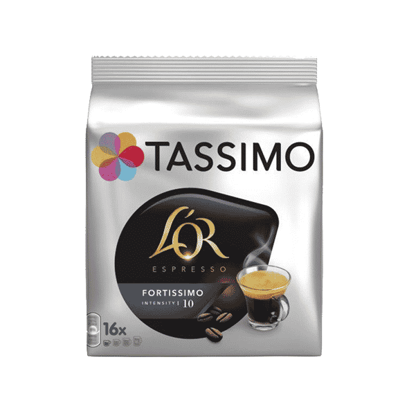 MultiCoffee » Capsules Tassimo® L’or® Fortissimo 16 unités