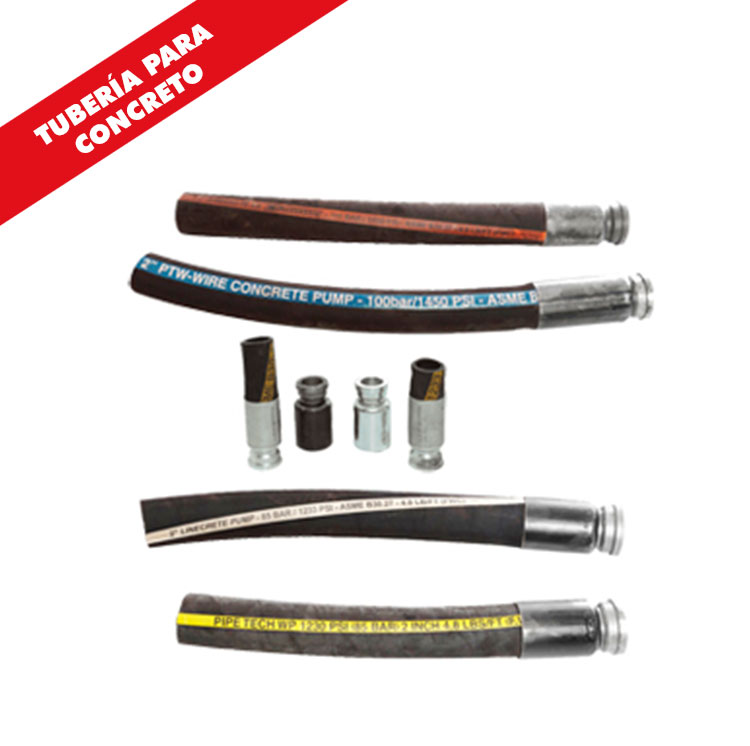 MANGUERAS LANZA CONCRETO Multiequipossa