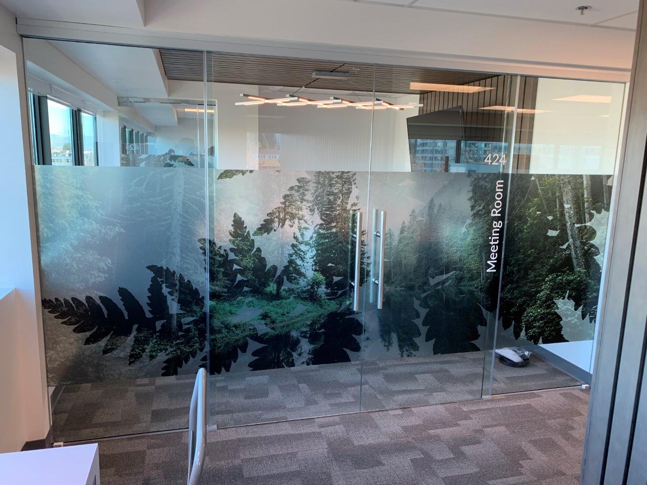 Office Environmental Graphics at SSBC in Victoria Multigraphics