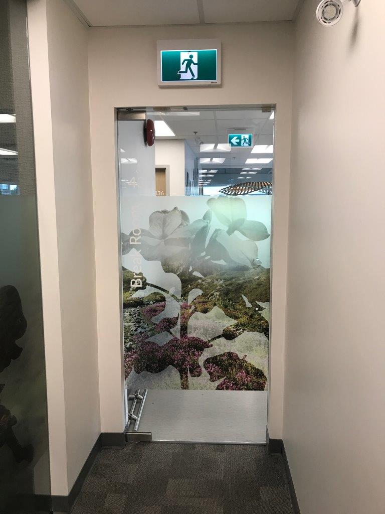 Office Environmental Graphics at SSBC in Victoria Multigraphics