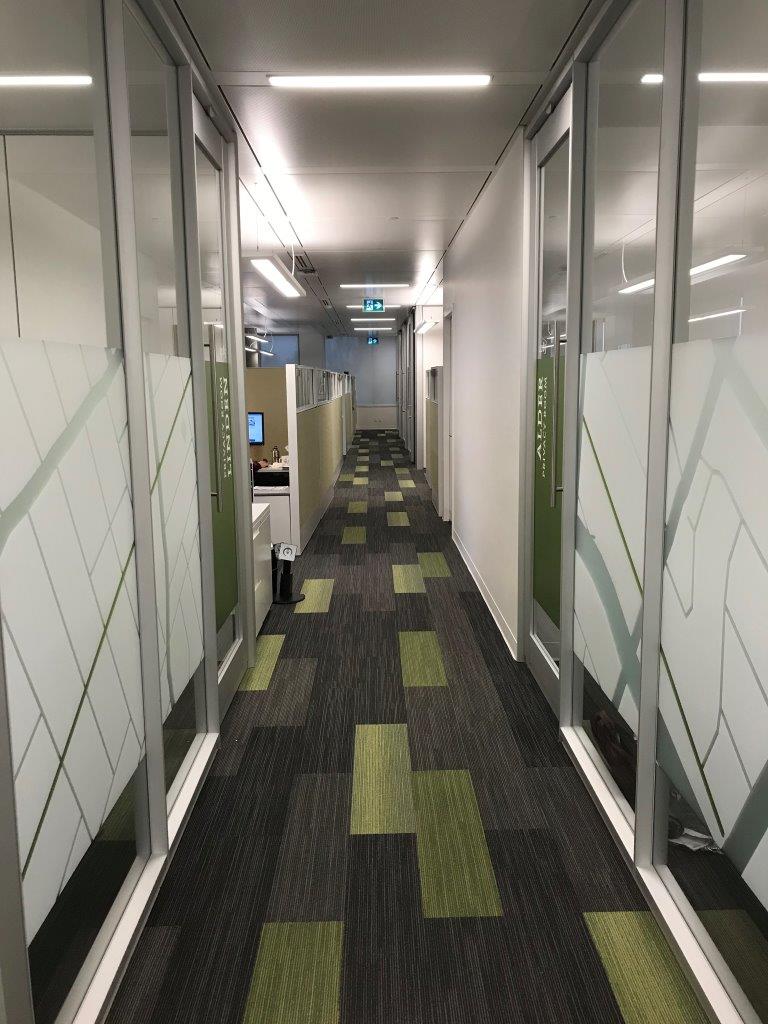 Office Environmental Graphics at SSBC in Victoria Multigraphics