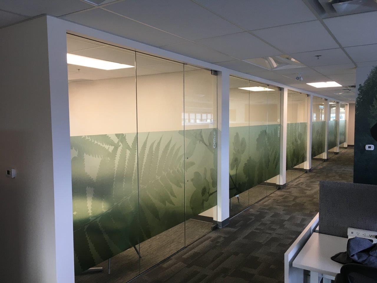 Office Environmental Graphics at SSBC in Victoria Multigraphics