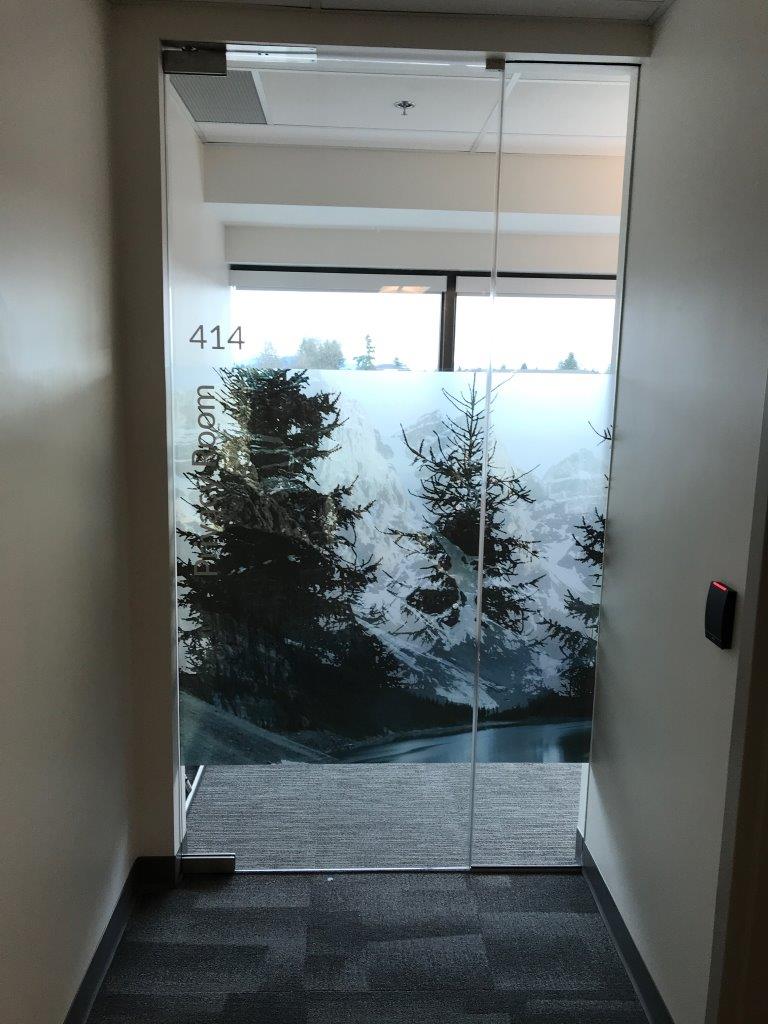 Office Environmental Graphics at SSBC in Victoria Multigraphics