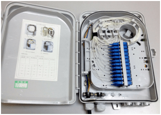 24port Fiber Termination Box (FTB) - 3C-Tech Fiber Optic Malaysia