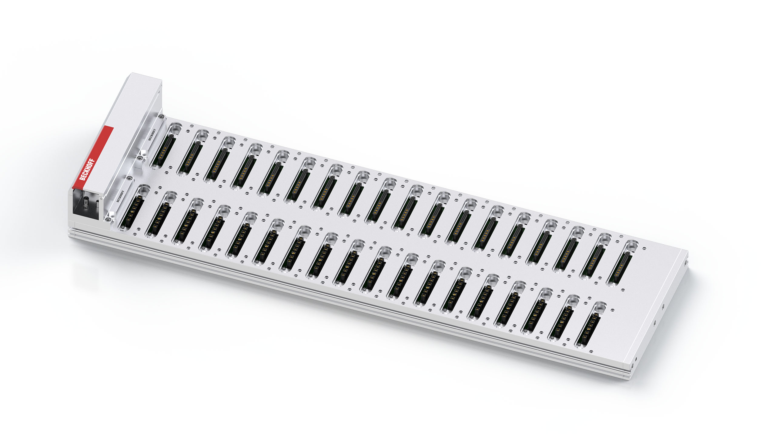 MB201800000000 Baseplate, 2row, 18 combined data and power slots