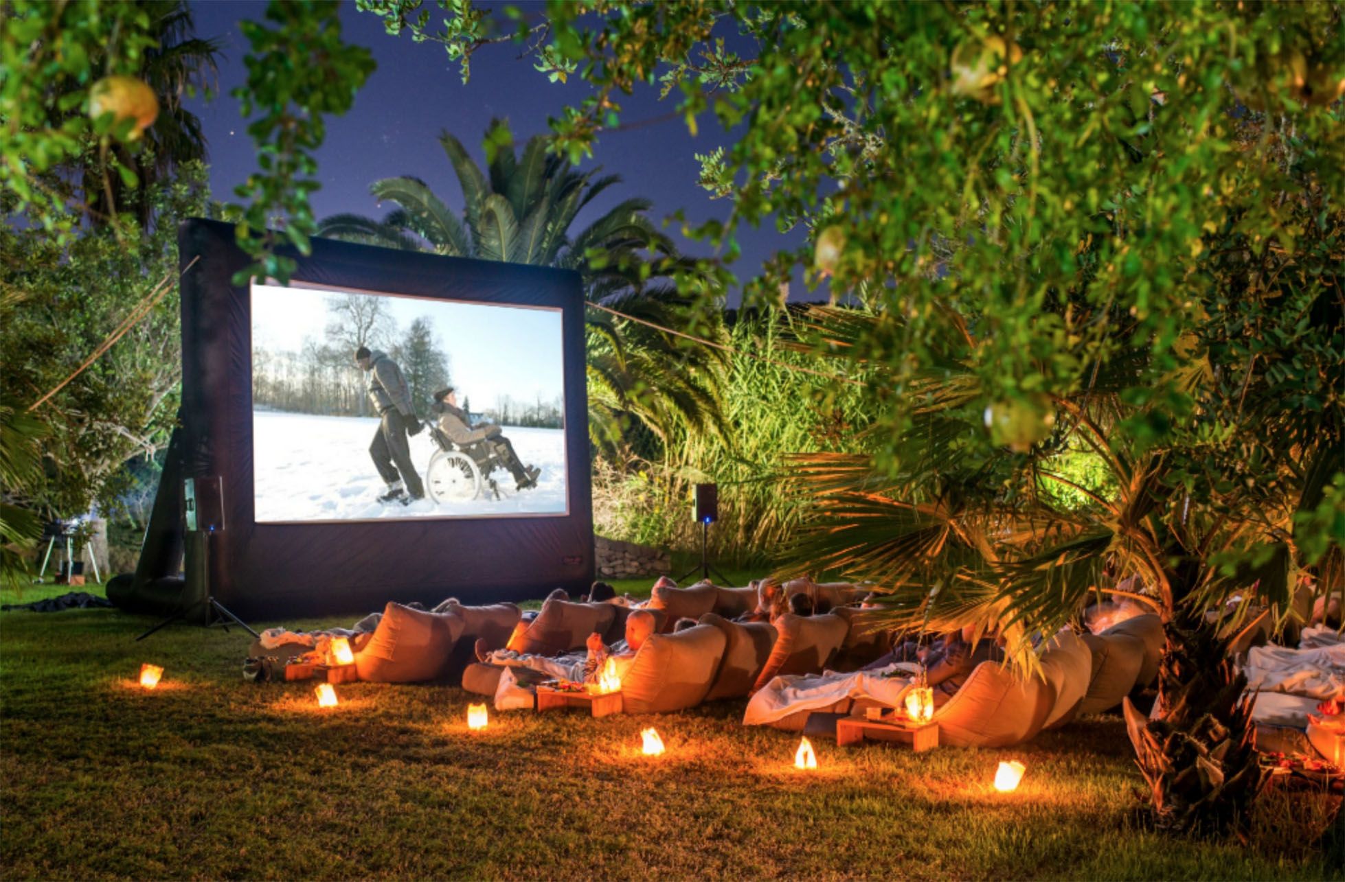 6 IDEAS PARA TRANSFORMAR UNA AZOTEA EN UN CINE AL AIRE LIBRE Multimedia