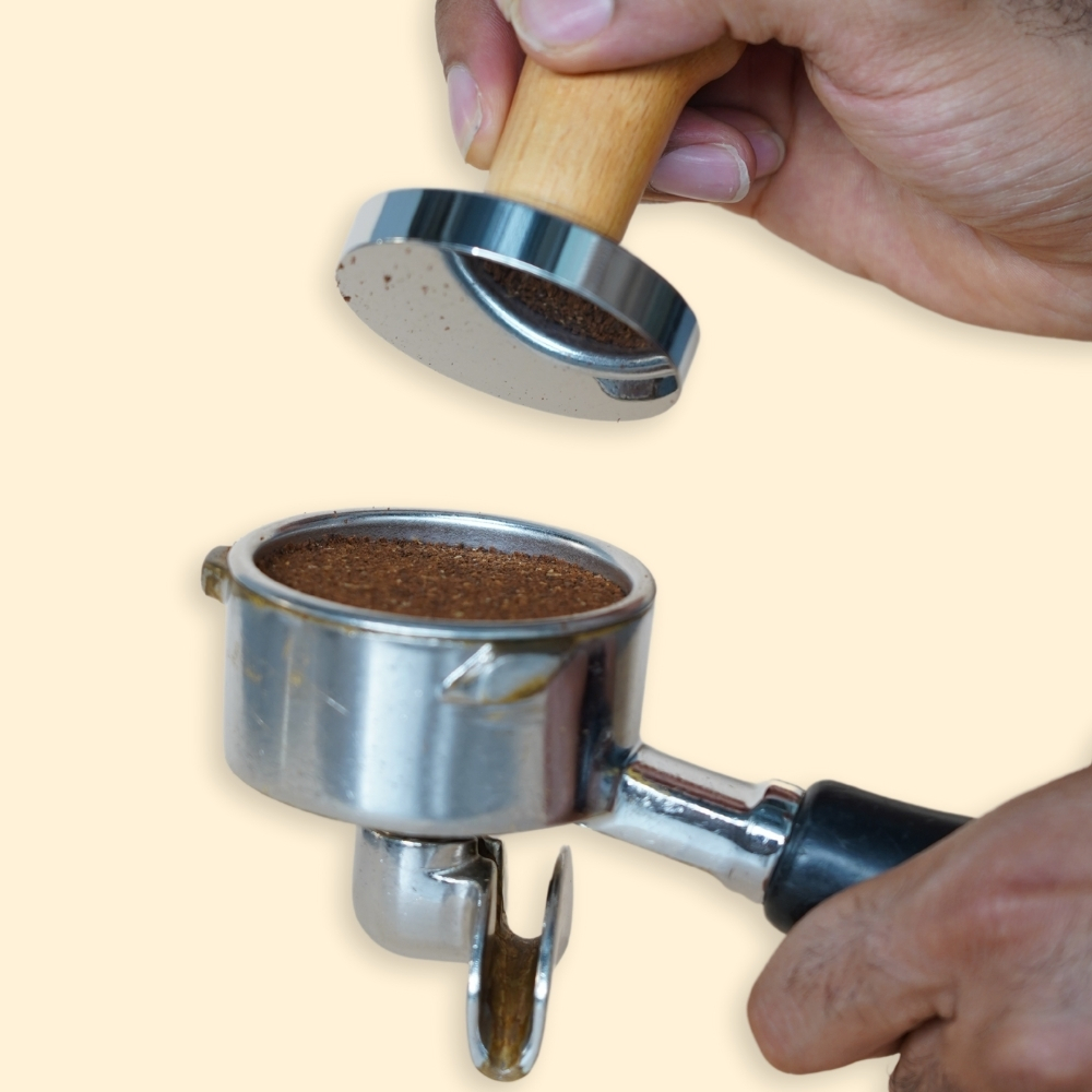 Tamper para café 58mm Madera Distrito Cafetero