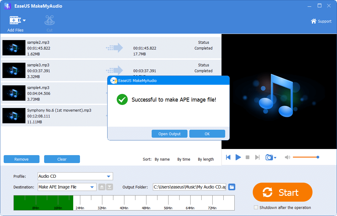 How to Burn Music to a CD from YouTube EaseUS