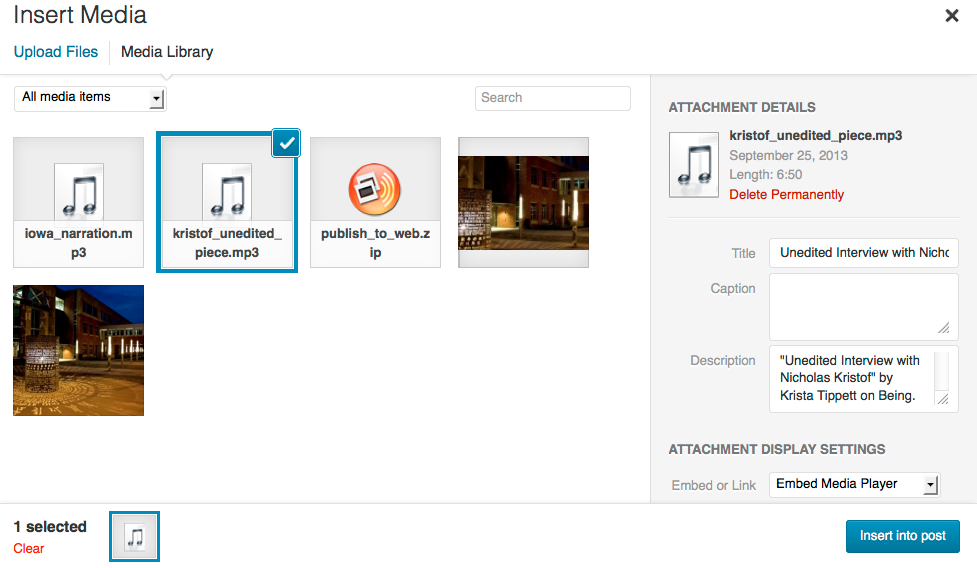 Embedding Audio Files SJMC Technology Help Site