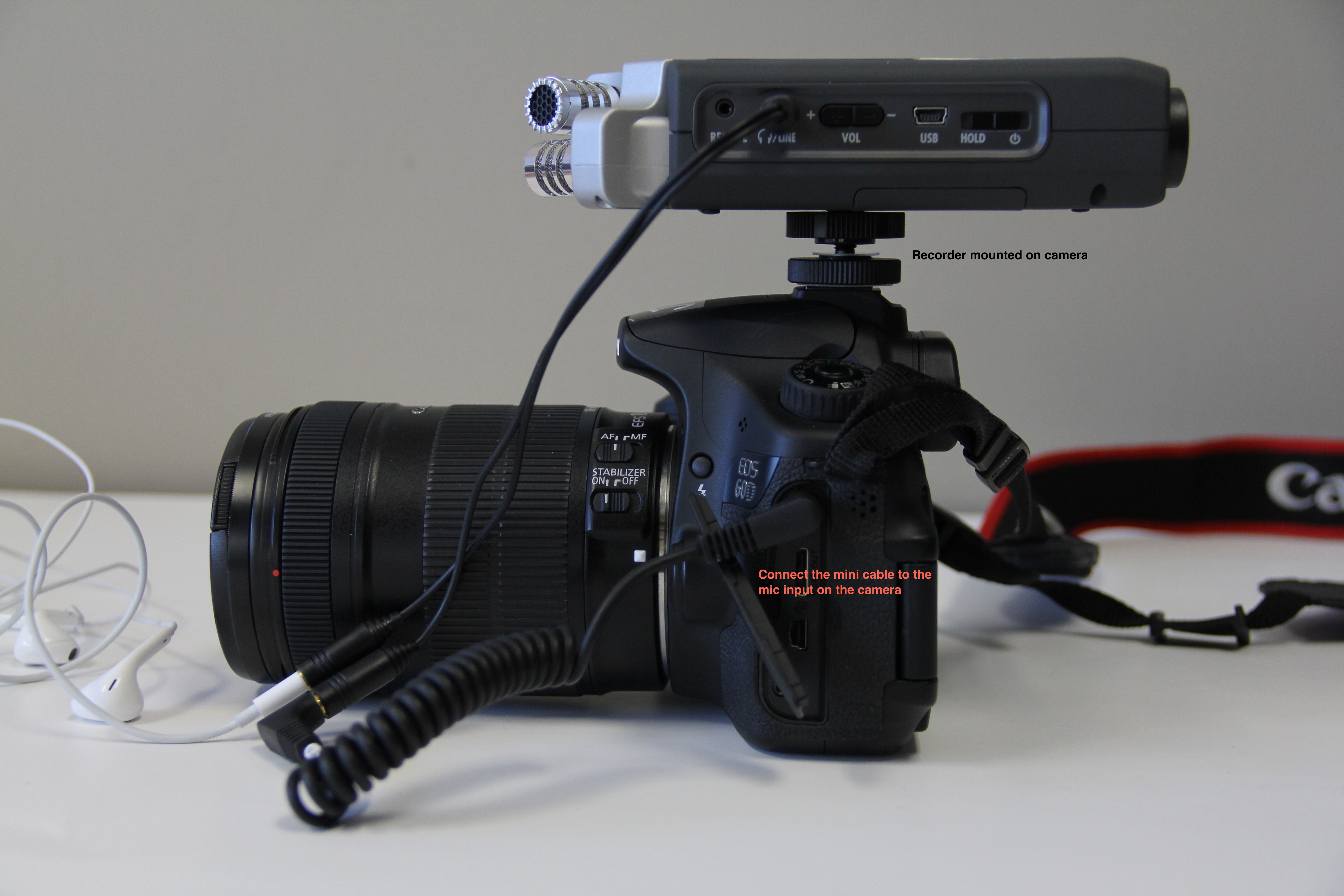 Shooting Video w/ 60D & H4n SJMC Technology Help Site