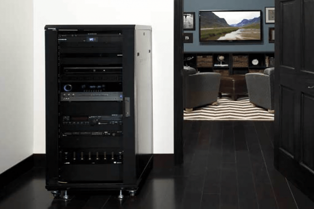 The best equipment rack for the type of installation Multimedia