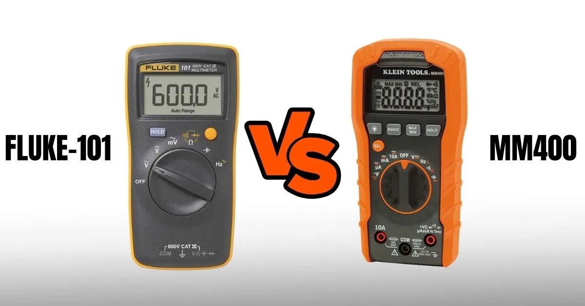 Fluke 101 vs Klein MM400 Battle of the Multimeters