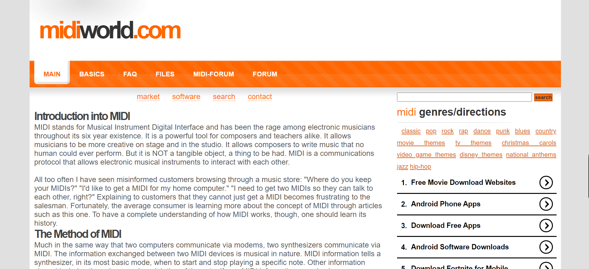Best sites to Get Midi