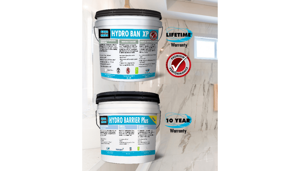 LATICRETE Introduces HYDRO BAN XP and HYDRO BARRIER Plus to its