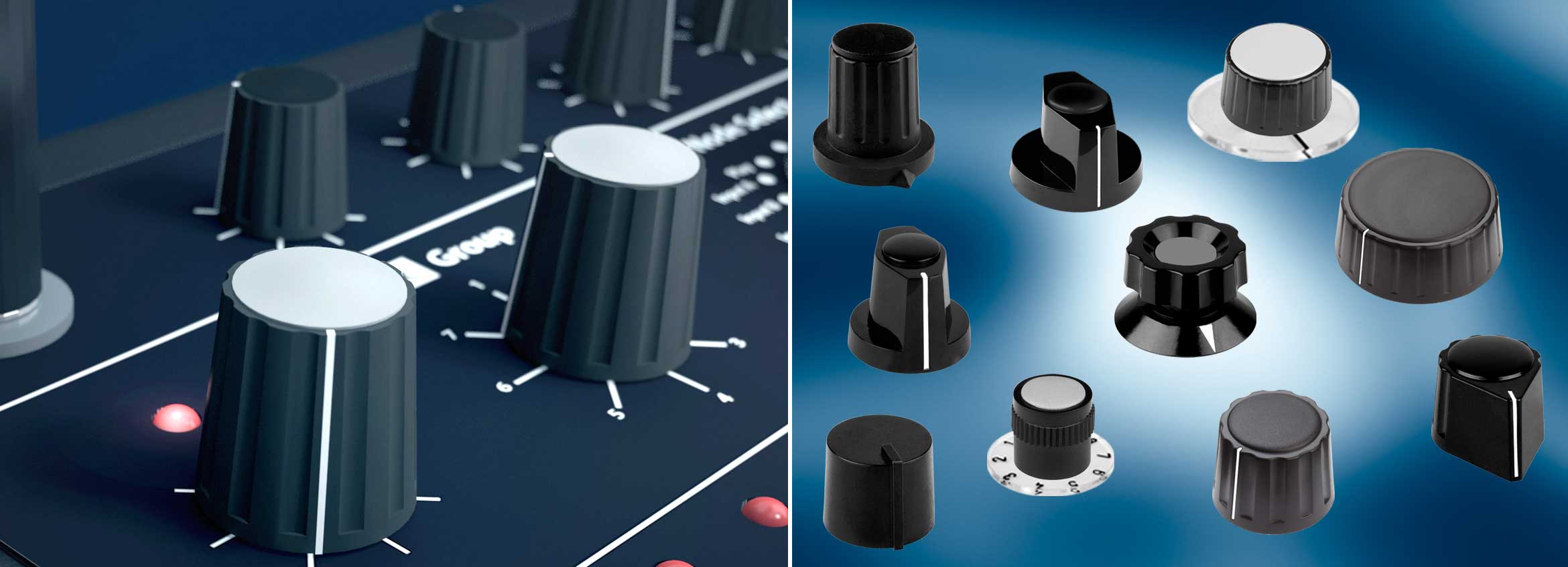 Plastic Knobs Mentor Plastic Control Knobs Multitron