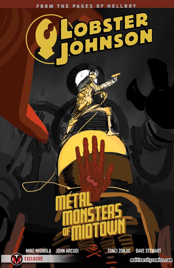 Mignolaversity Tonci Zonjic reveals “Lobster Johnson” Volumes 5 and 6