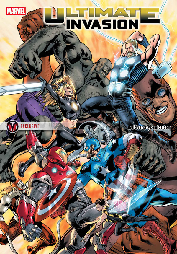 Exclusive Cover Reveal “Ultimate Invasion” 2 Multiversity Comics