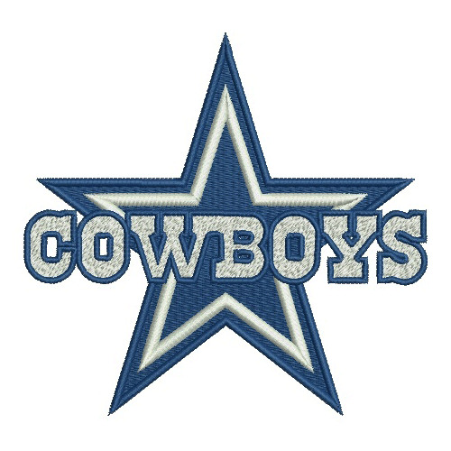 Dallas Cowboys embroidery design INSTANT download