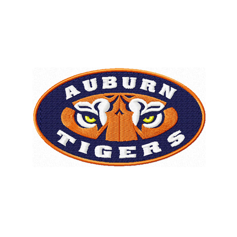 Tiger Auburn embroidery design INSTANT download