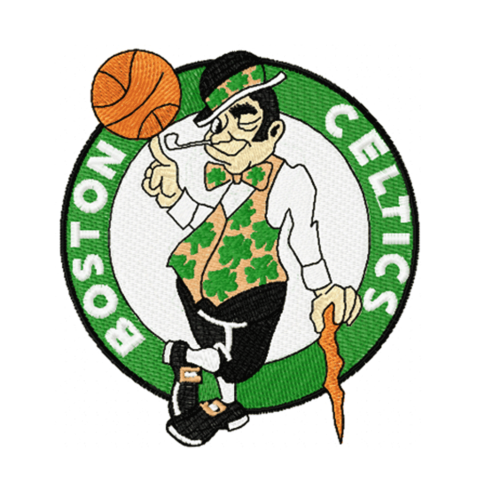 Boston Celtics embroidery design INSTANT download Multzone
