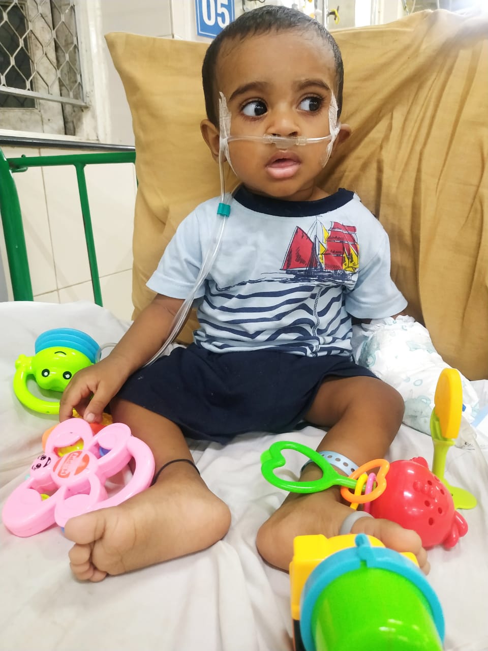 Lifesaving Bone marrow transplant performed on a Baby from Hyderabad