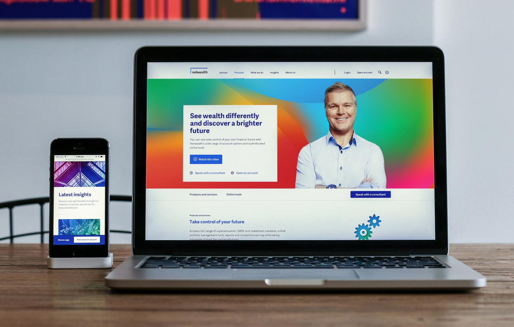 Netwealth gets a new brand identity via PUSH Collective and MASS