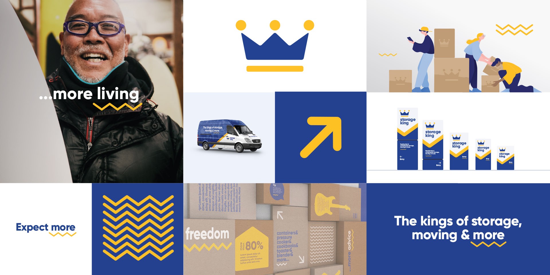 Storage King unveils rebrand via The Garden Agency