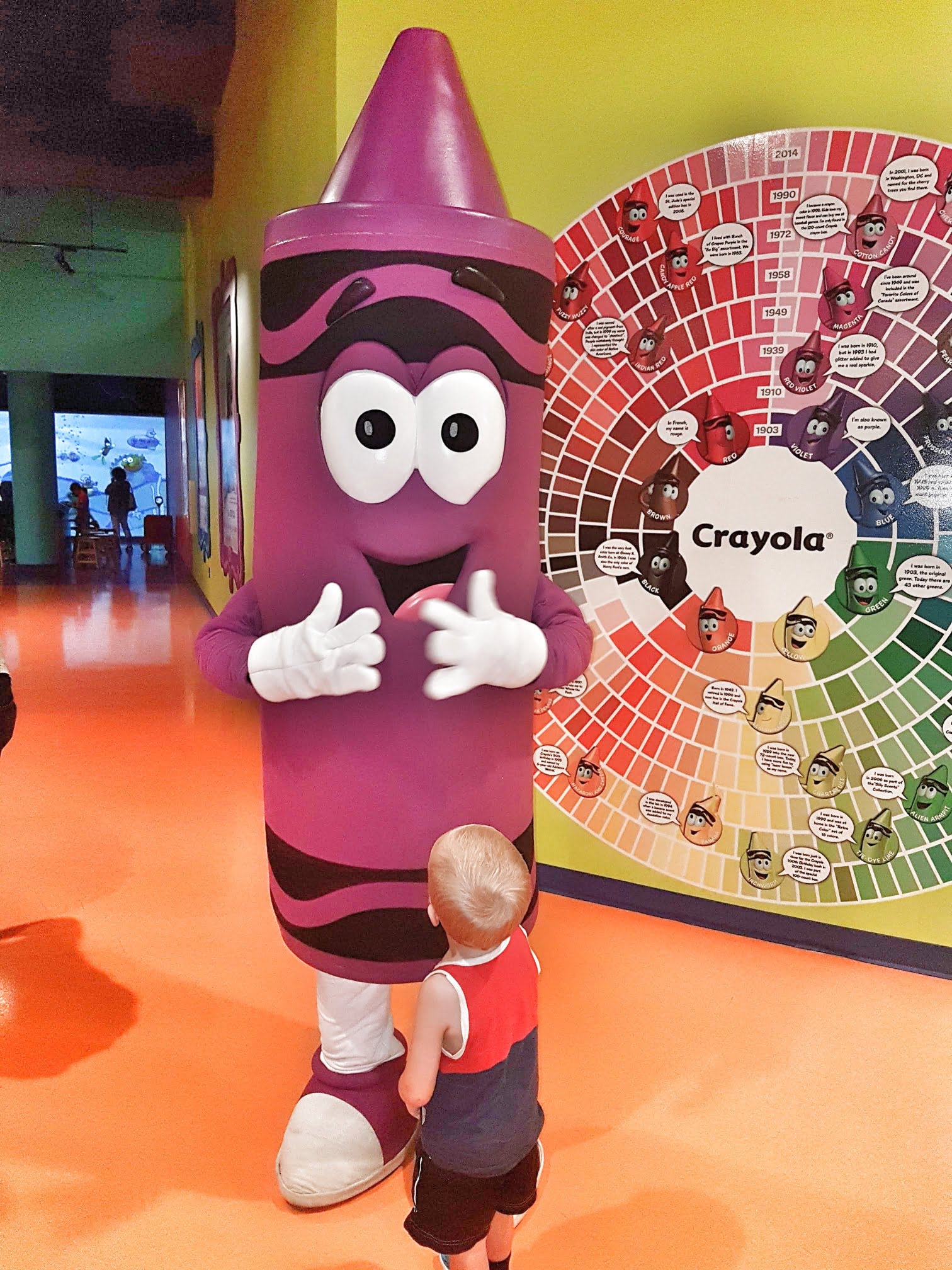 Crayola Experience Crayons Characters
