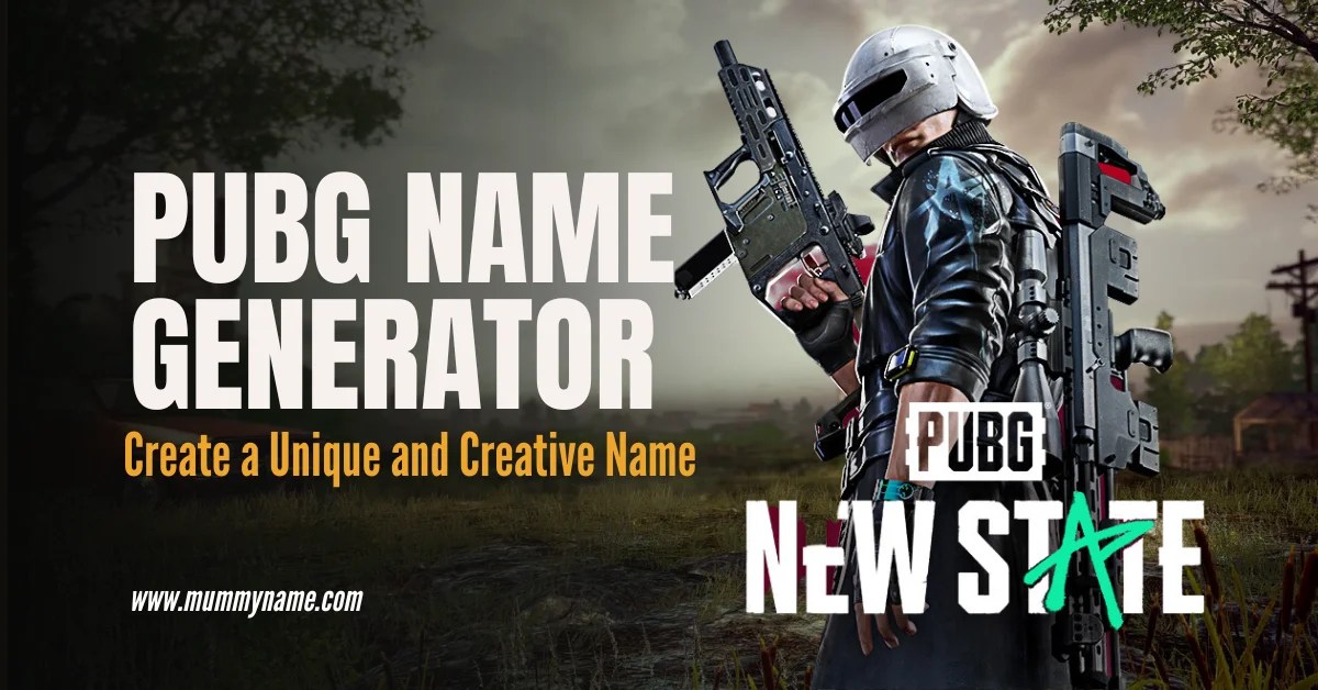 PUBG Name Generator Create A Unique And Creative Name For Your