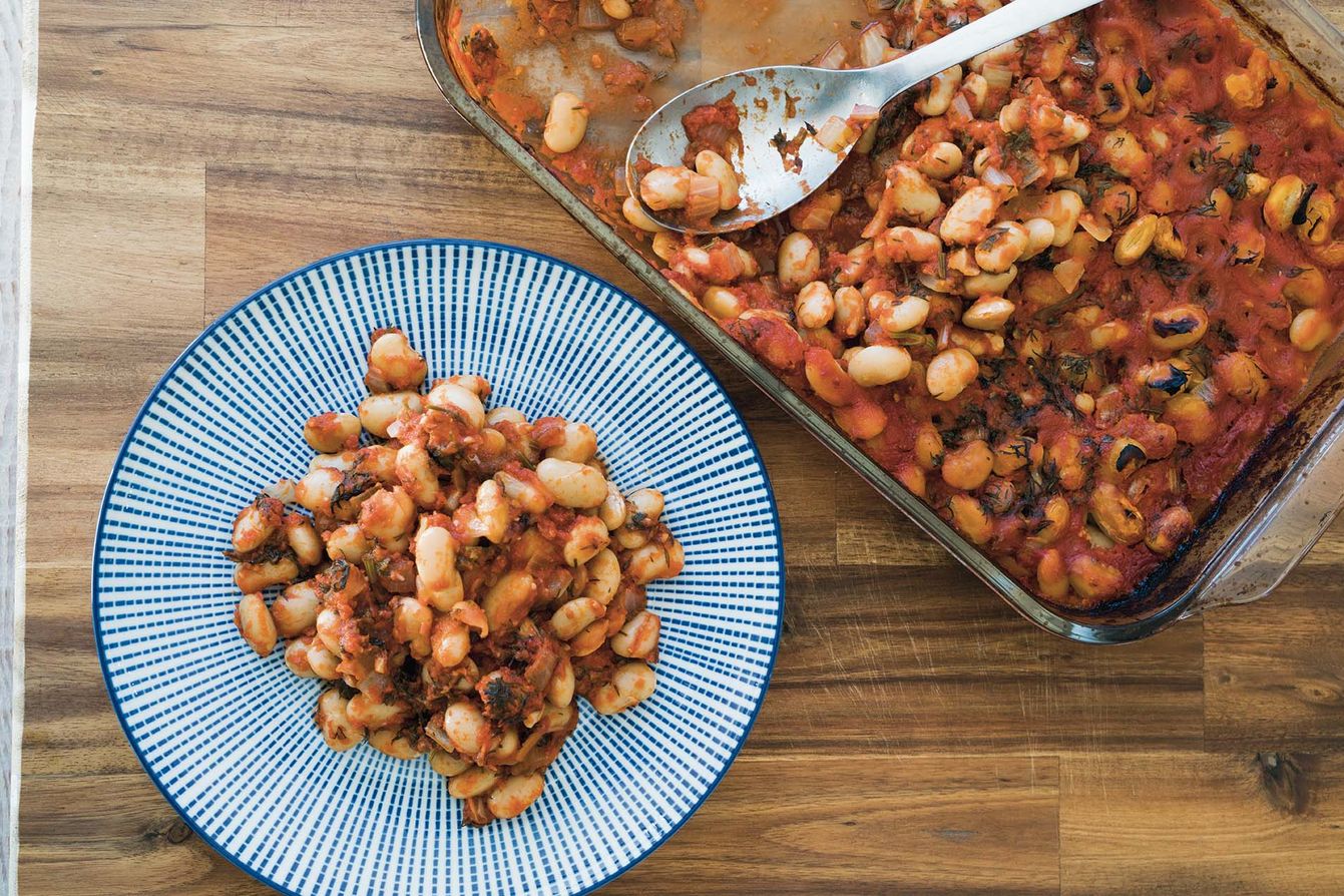 Greek baked beans (Gigantes plaki) Mums At The Table