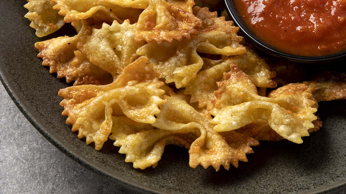 Air fryer pasta chips Mums At The Table