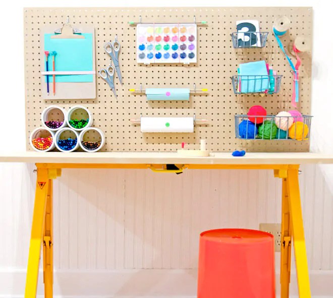 14 clever kids craft storage ideas