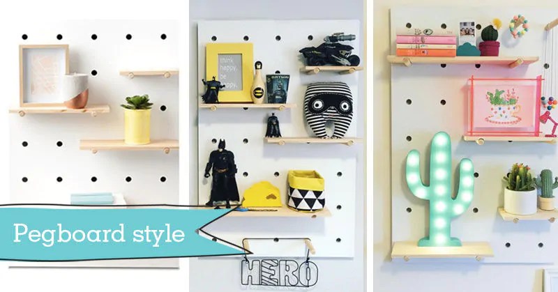 17 ways to style the Kmart pegboard Mum's Grapevine