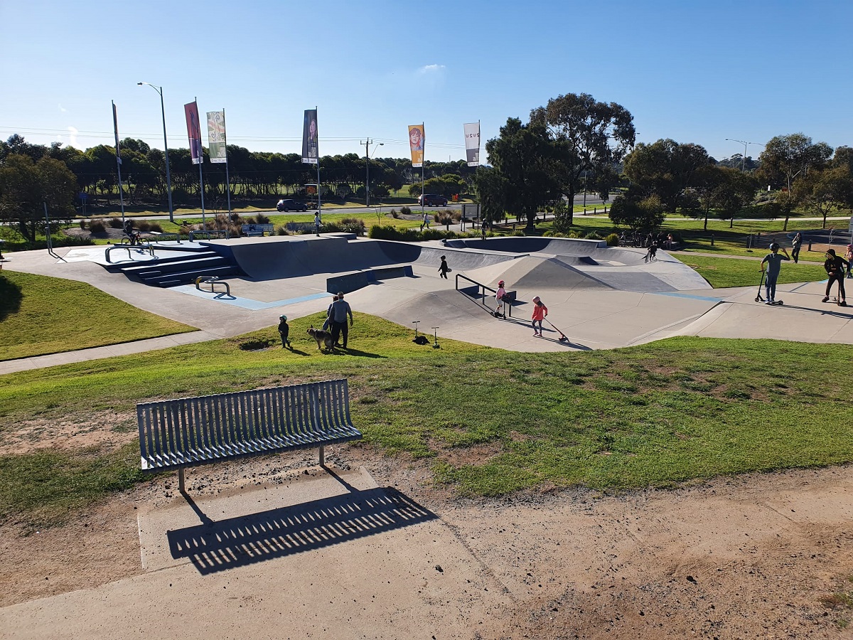HD Graham Reserve Skate Park & BMX Park, Altona Meadows Mum's Little