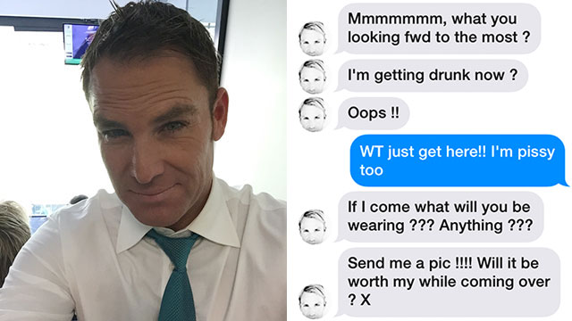 Shane Warne's Sexy Tinder Hook Up Revealed! Mum's Lounge
